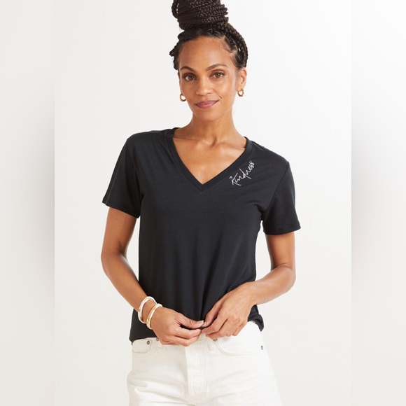 Sub_Urban Riot Kindness v neck tee - Picture 2 of 5